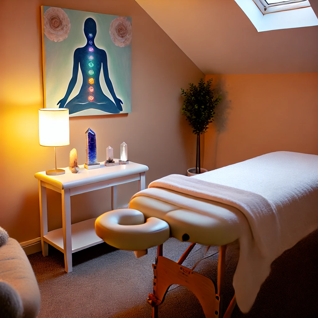 Sala de terapia serena